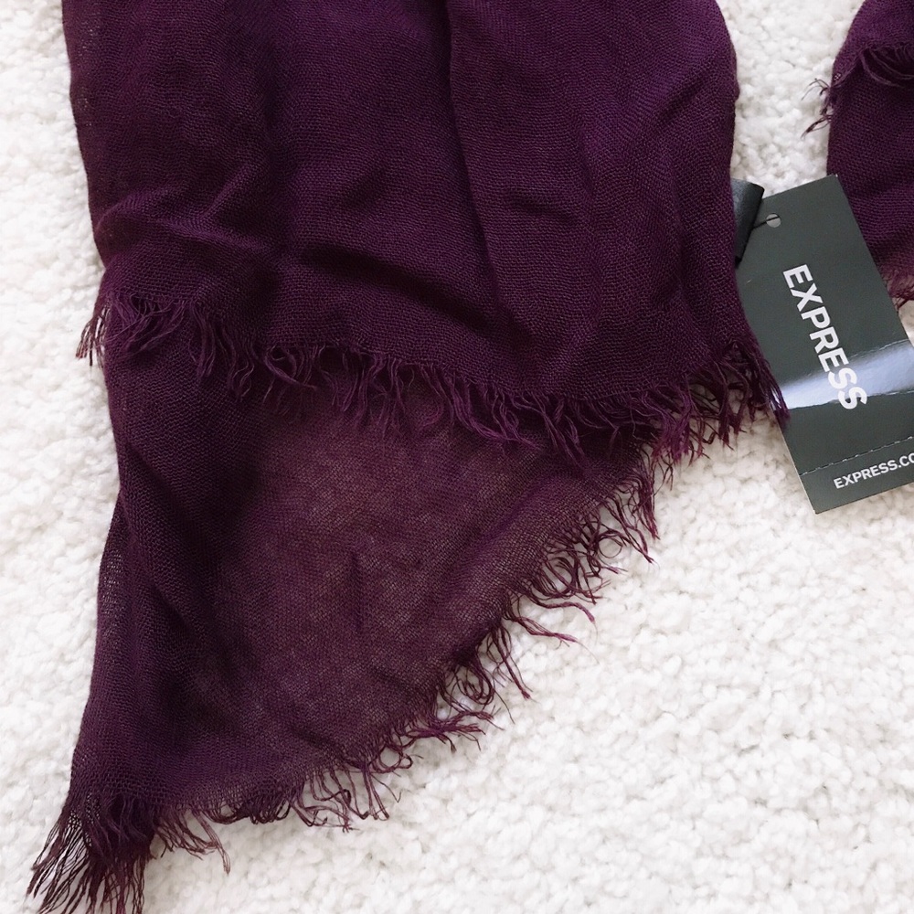 Express Purple Scarf - Picture 3 of 3